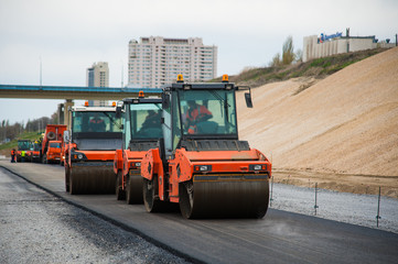 Construction of a new road