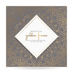 luxury ornamental mandala design background