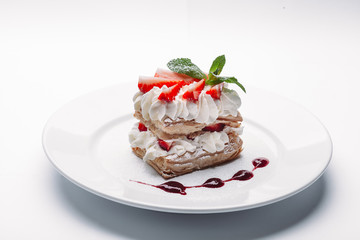 cheesecake on a plate