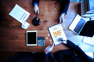 International monetary contracts or the International Monetary Fund between the IMF and borrowers from various countries.