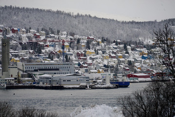 Tromso City in Troms, Norway - 334202368