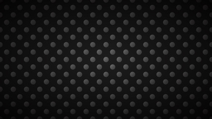 Black background. Seamless pattern circle design. Vector illustration. Eps10 