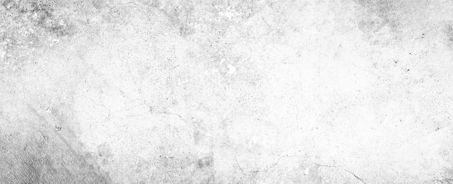 White background on cement floor texture - concrete texture - old vintage grunge texture design - large image in high resolution © Romain TALON