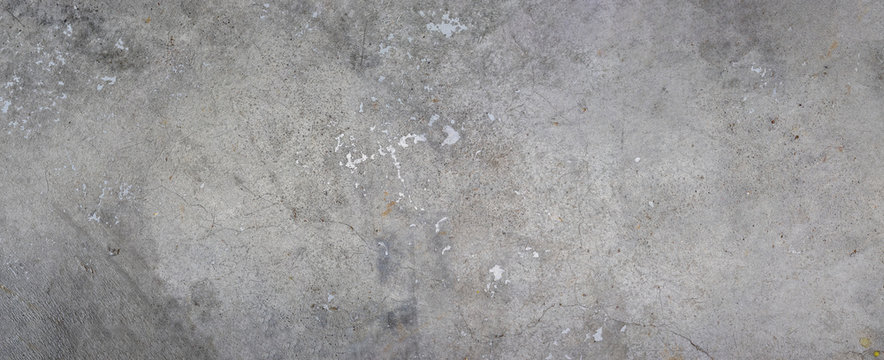 Grey background on cement floor texture - concrete texture - old vintage grunge texture design - large image in high resolution