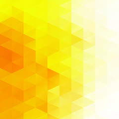 Yellow Grid Mosaic Background, Creative Design Templates