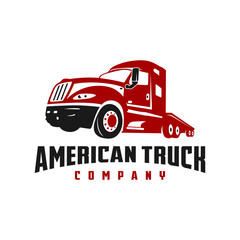 american truck transportation logo