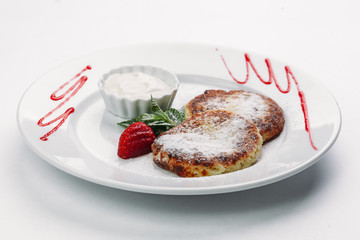 cheesecakes with sour cream