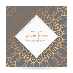 luxury ornamental mandala design background