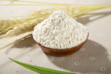 White flour