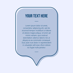 Quote box frame. Quote box icon. Texting quote boxes. Creative vector banner illustration.