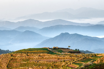 Mountain landscape, Benguet, Cordillera, Luzon, Philippines