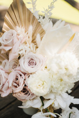 wedding bouquet of flowers