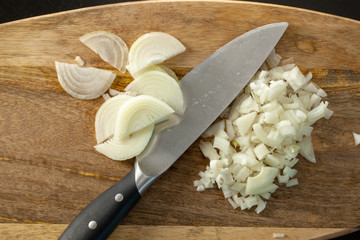 How to cut and chop onions
