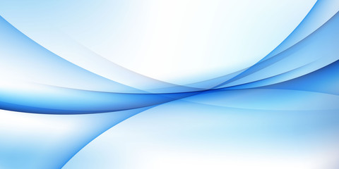 Abstract blue and white wave background Illustrations for templates 
