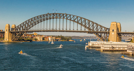 Fototapeta premium Harbourbridge in Sydney / Panorama