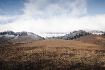 Fototapeta premium sommet montagne
