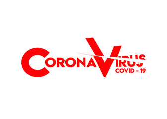 Corona Virus Covid - 19 logo,poster,banner, news