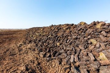 Moorlandschaft in Uchte, Norddeutschland