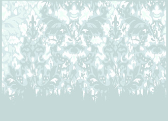 Fototapeta na wymiar floral paisley pattern design seamless in vector