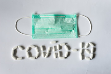  Covid-19 medical disposable face mask The new coronavirus pneumonia received the official name...