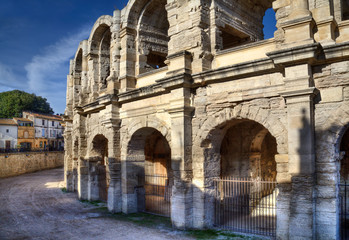 The Roman arena in Arles, France