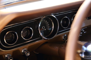 A car prepared for the wedding