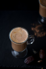 Latte, coffee, moody coffee