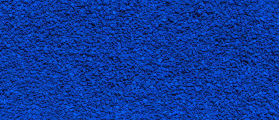 Blue background made of small gravel - gravel path texture - aquarium background texture