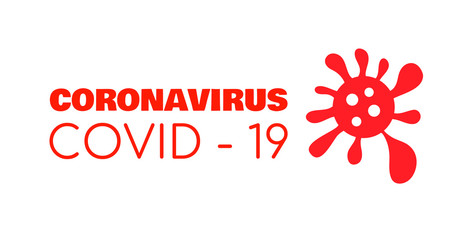 Naklejka na ściany i meble Illustration on a medical theme. Coronavirus, world pandemic, stop the infection.