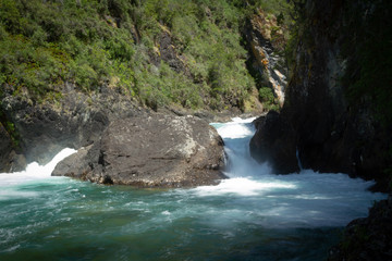 futaleuf&uacute;, ubicado en la regi&oacute;n de los lagos, patagonia, Chile.