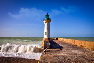 Obraz premium Phare de Saint Valery sur Caux