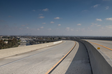 Vacant Los Angeles HIghways - COVID-19