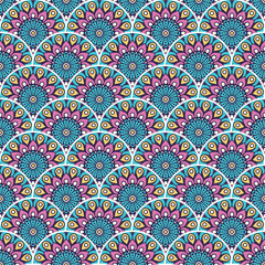 Vintage floral seamless pattern