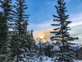 Winter in the Rocky Mountains