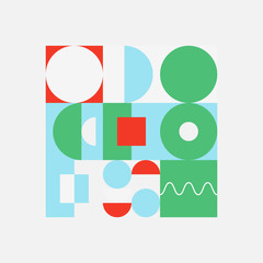 Collection Of Abstract Vector Geometric Shapes