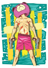 "Bear head" gangster