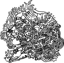 abstract author's pattern