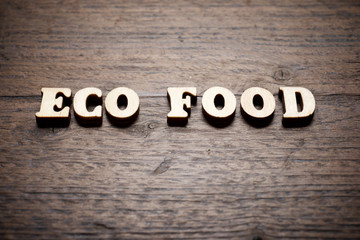 Eco food text