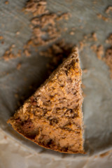 The last slice of a piece of cake