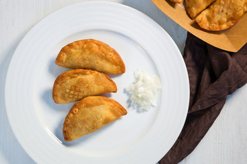 Argentinian empanadas.