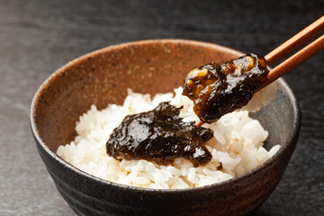 海苔の佃煮ご飯