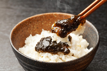 海苔の佃煮ご飯