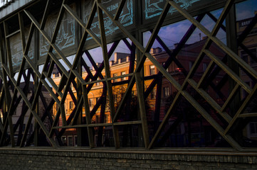 interior of an old building