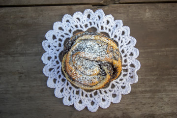 tasty homemade kraffins with poppy seeds