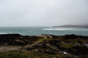 Fototapeta na wymiar Wild Atlantic Way in Ireland