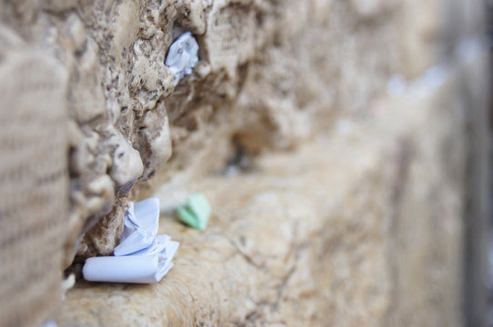 Kvittchen in der Klagemauer