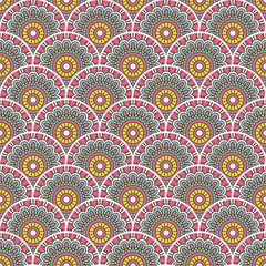 Vintage floral seamless pattern