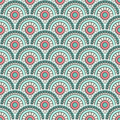 Vintage floral seamless pattern