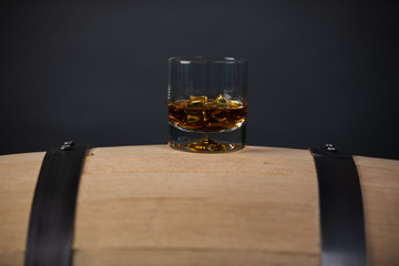 Glass of whiskey