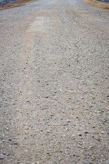 road in the sand